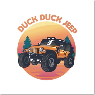 Duck Duck Jeep Posters and Art